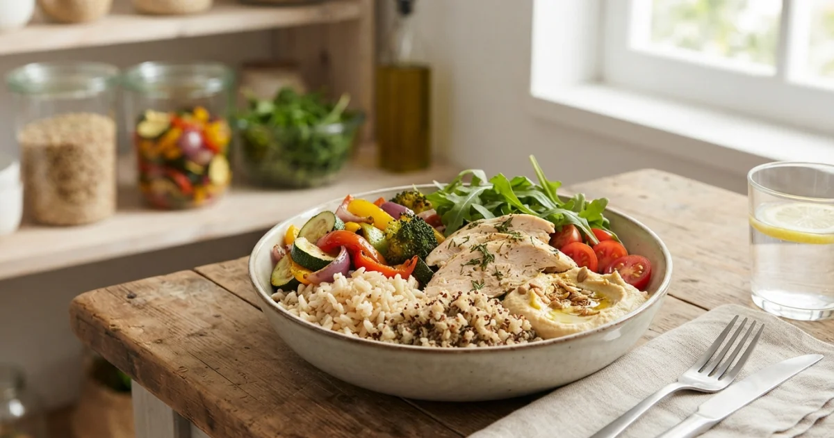 Almoço rápido em 20 minutos: como montar refeições com bases prontas