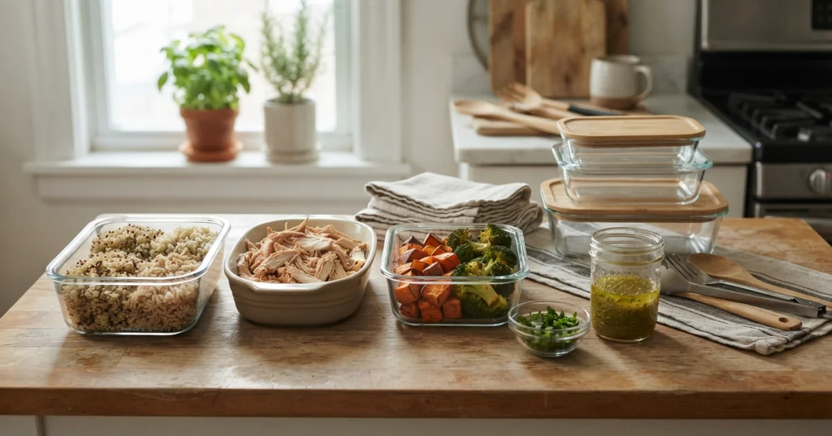 Batch Cooking: como cozinhar bases para várias refeições sem repetir tudo