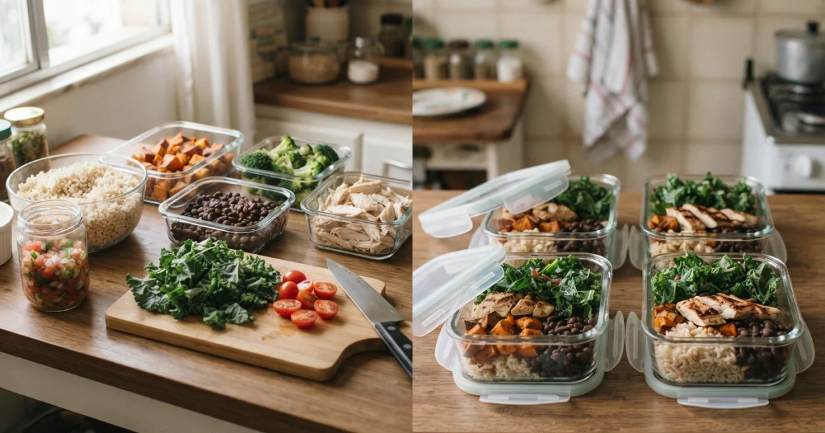 Batch cooking ou meal prep: qual a diferença e como usar na rotina brasileira?