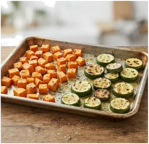 Como combinar diferentes legumes na mesma assadeira