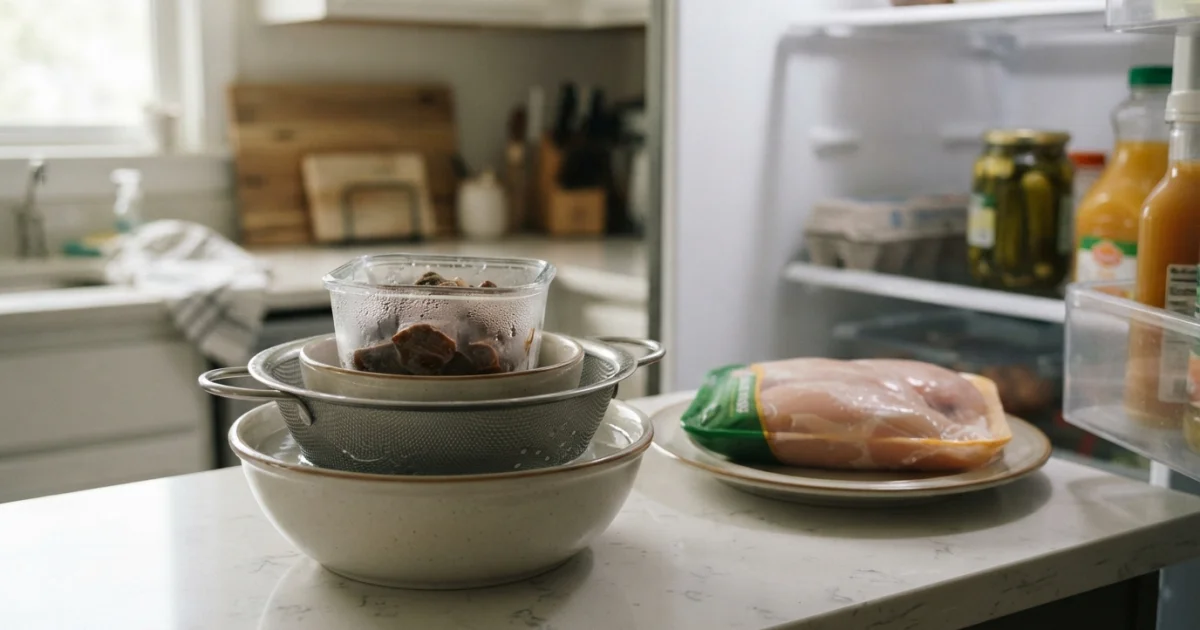 Como descongelar alimentos com segurança sem perder textura e sabor