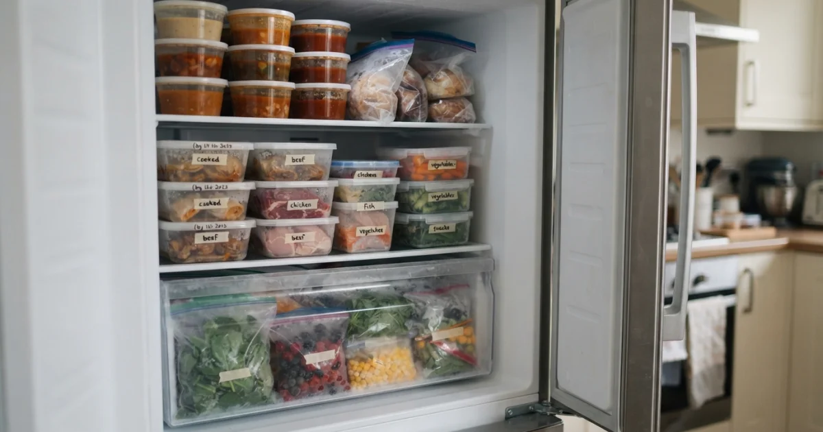 Como organizar o freezer para não perder comida esquecida