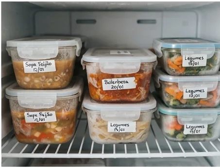 Como organizar o freezer para não perder comida esquecida
