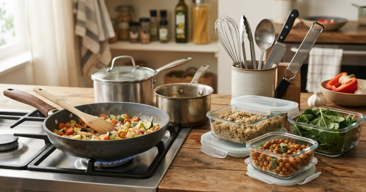 Panelas, potes e utensílios que realmente ajudam na cozinha prática
